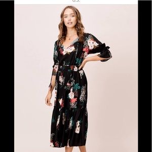 NWT Lovestitch floral midi dress